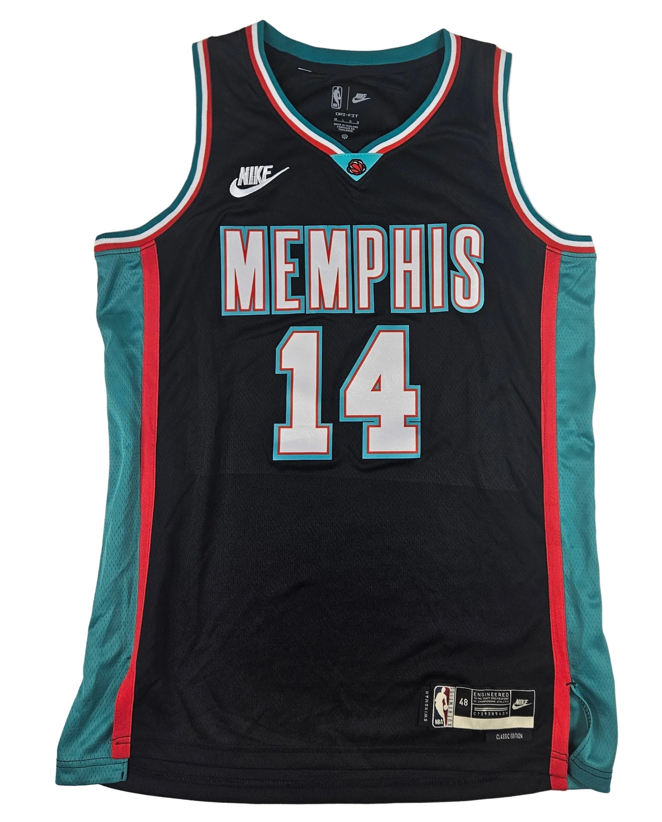 Zach Edey Signed Autographed Memphis Grizzlies Black Jersey PSA Certified