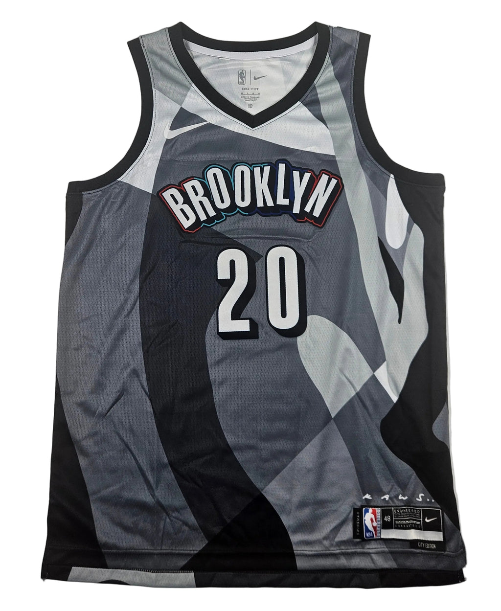 Day’Ron Sharpe Signed Autographed Brooklyn Nets Jersey JSA COA