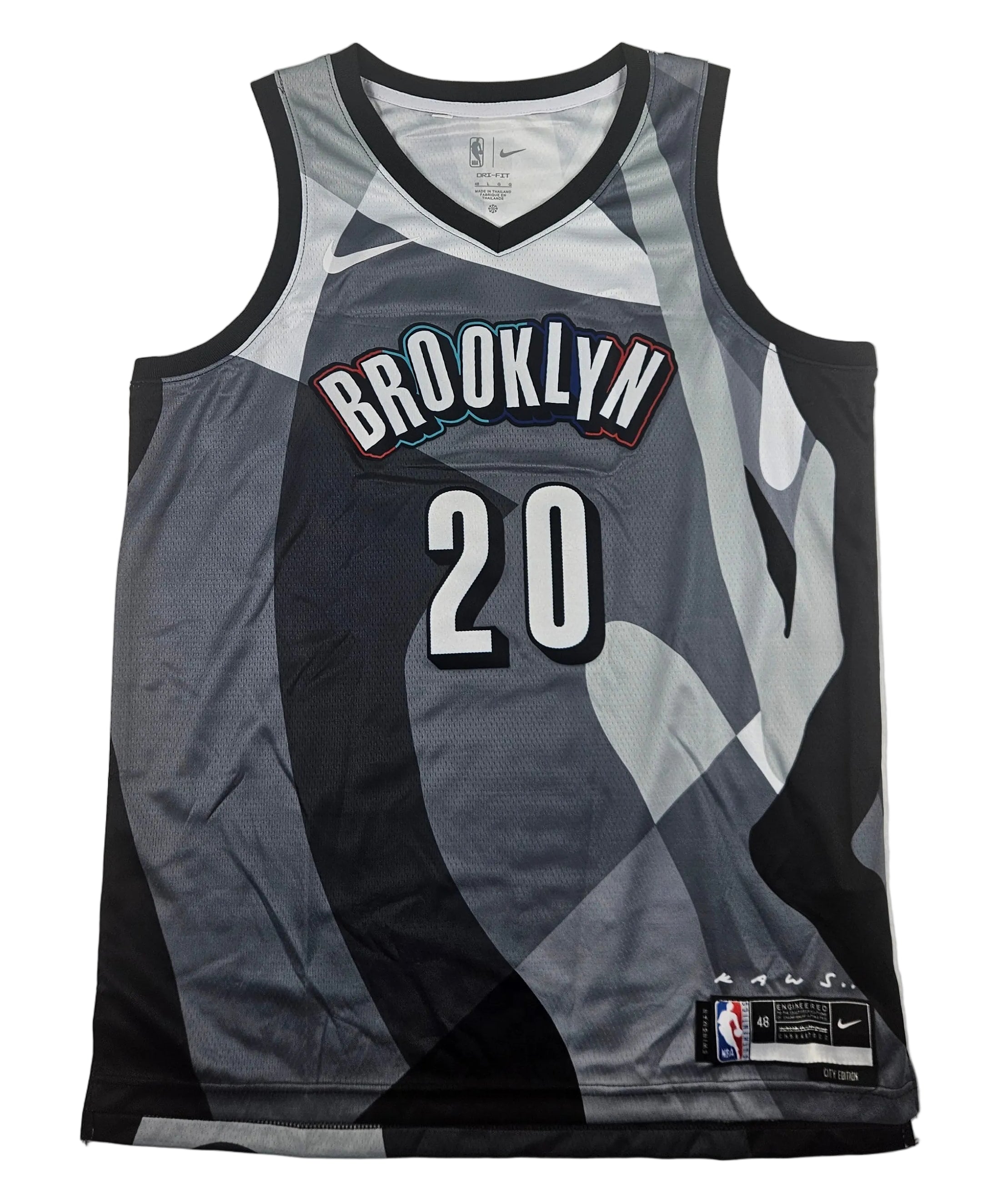 Day’Ron Sharpe Signed Autographed Brooklyn Nets Jersey JSA COA