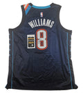 Jalen Williams Signed Autographed Oklahoma City Thunder Blue Jersey JSA COA