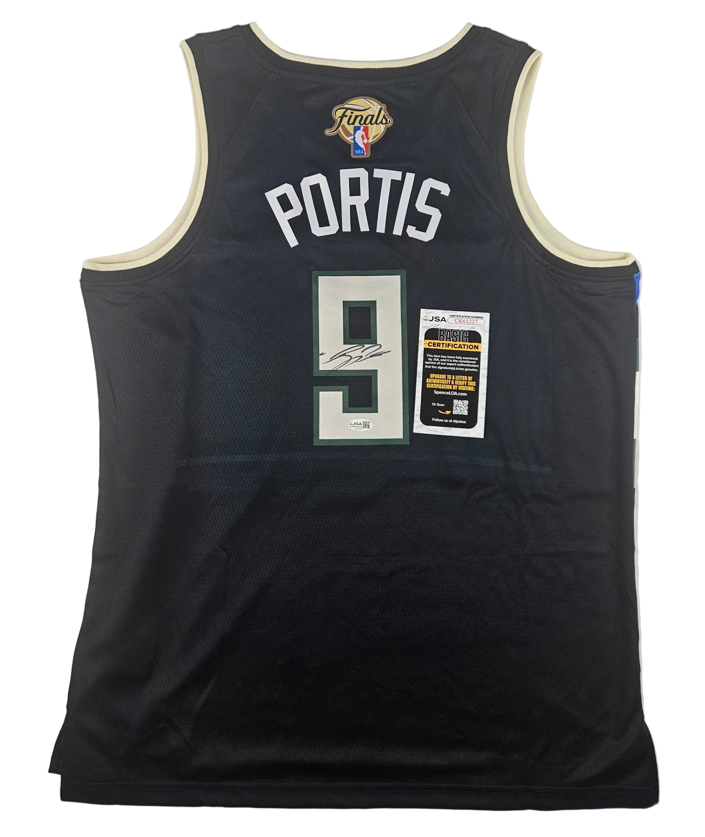 Bobby Portis Signed Autographed Milwaukee Bucks Jersey JSA COA
