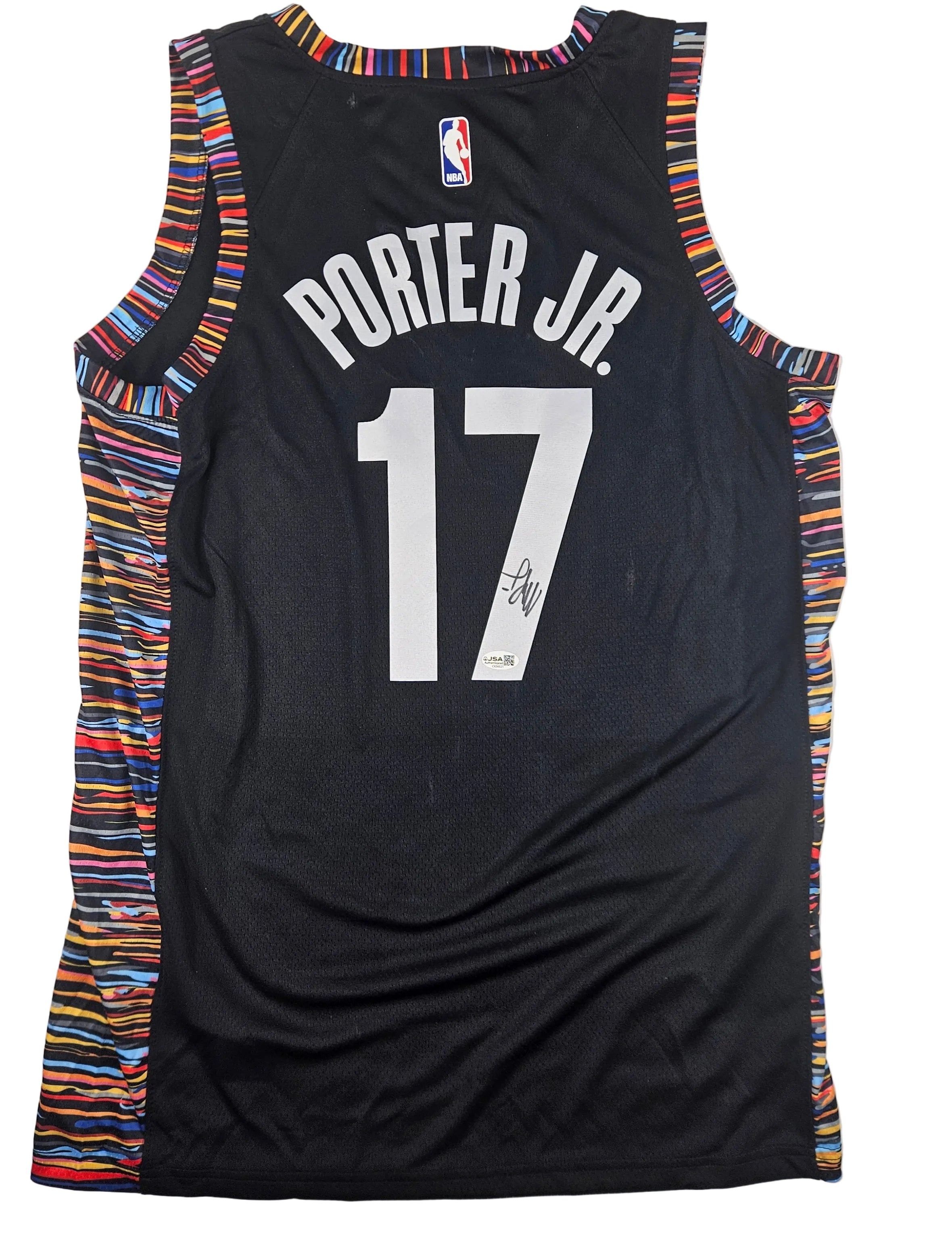 Michael Porter Jr. Signed Autographed Nets Jersey JSA COA