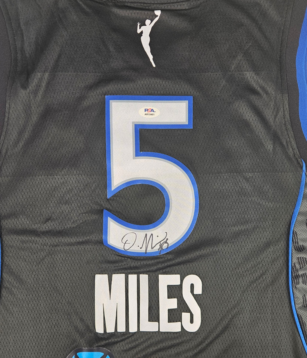 Olivia Miles Signed Autographed Minnesota Lynx Jersey PSA Certified