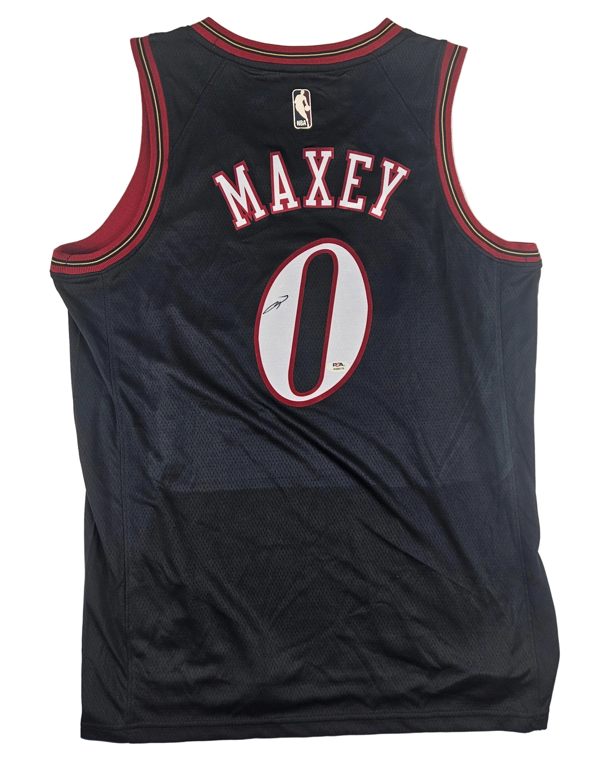 Tyrese Maxey Signed Autographed Philadelphia 76ers Jersey PSA Certified