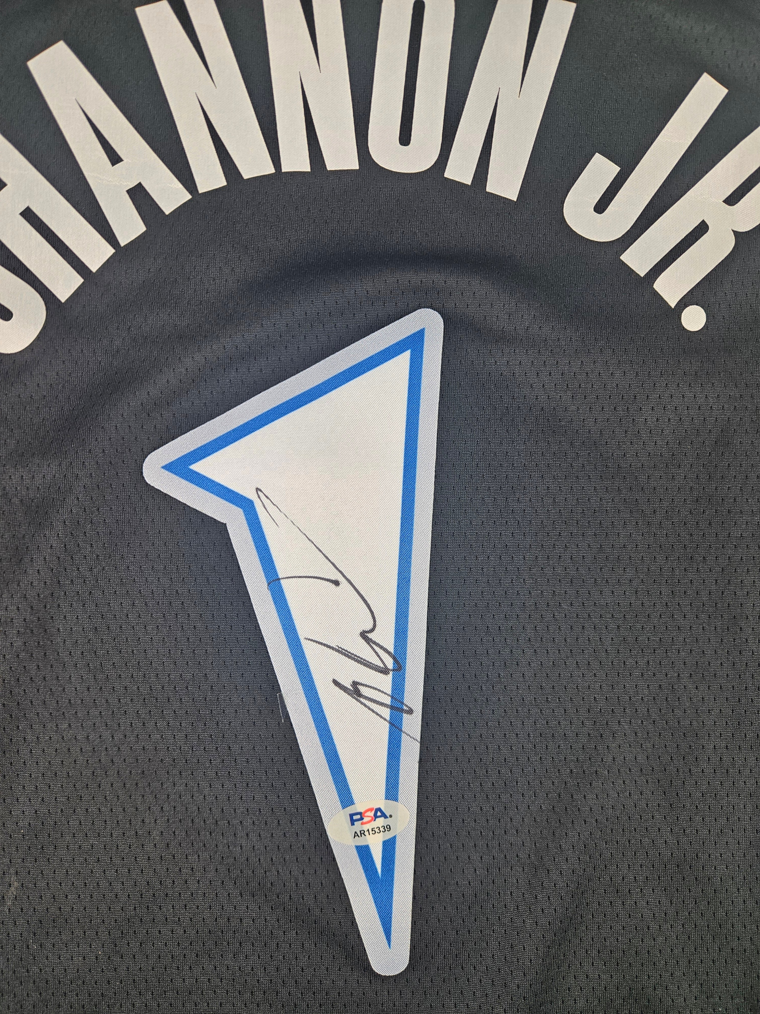 Terrence Shannon Jr Signed Autographed Minnesota Timberwolves Jersey PSA