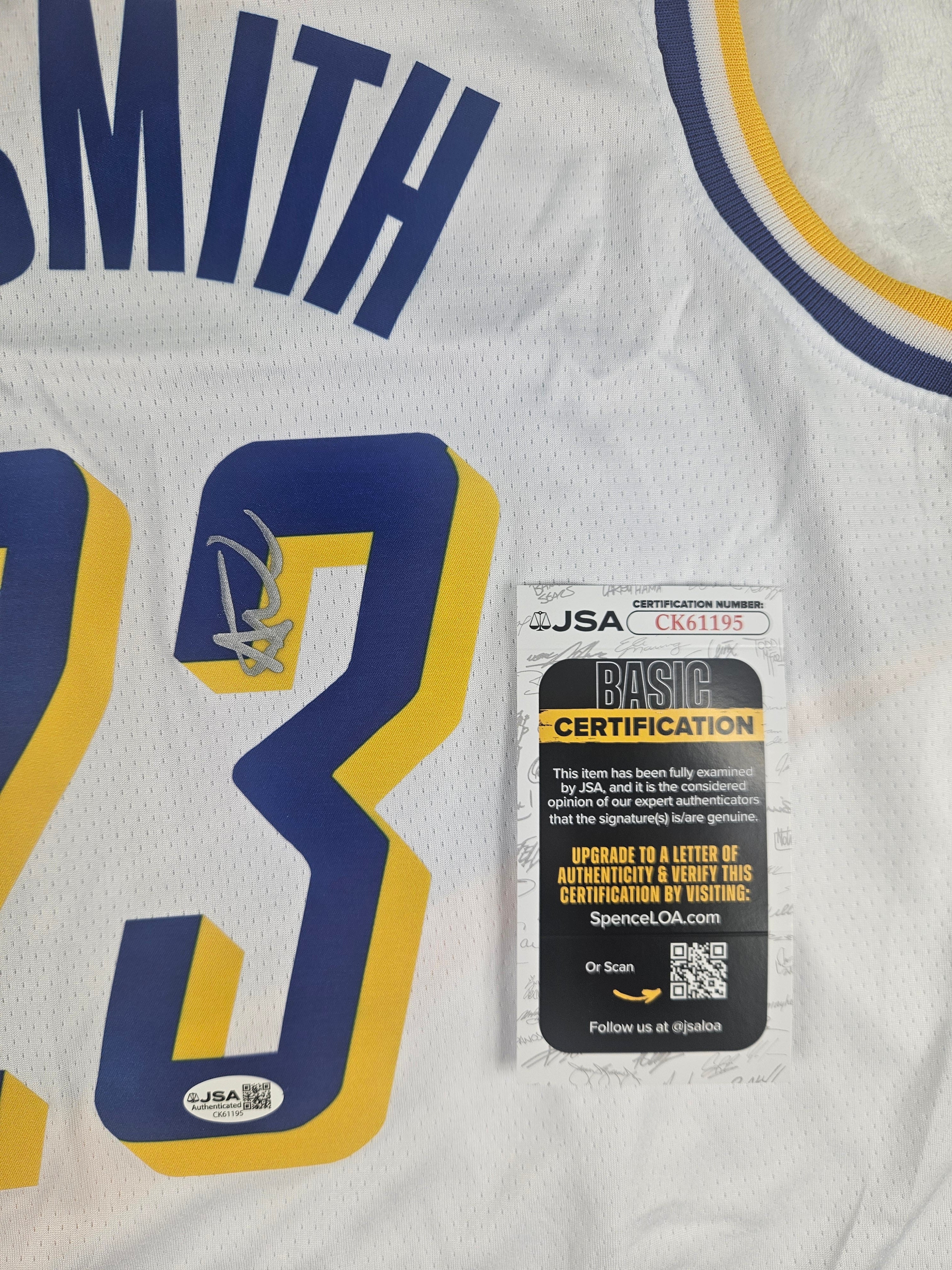Aaron Nesmith Signed Autographed Indiana Pacers White Jersey JSA COA