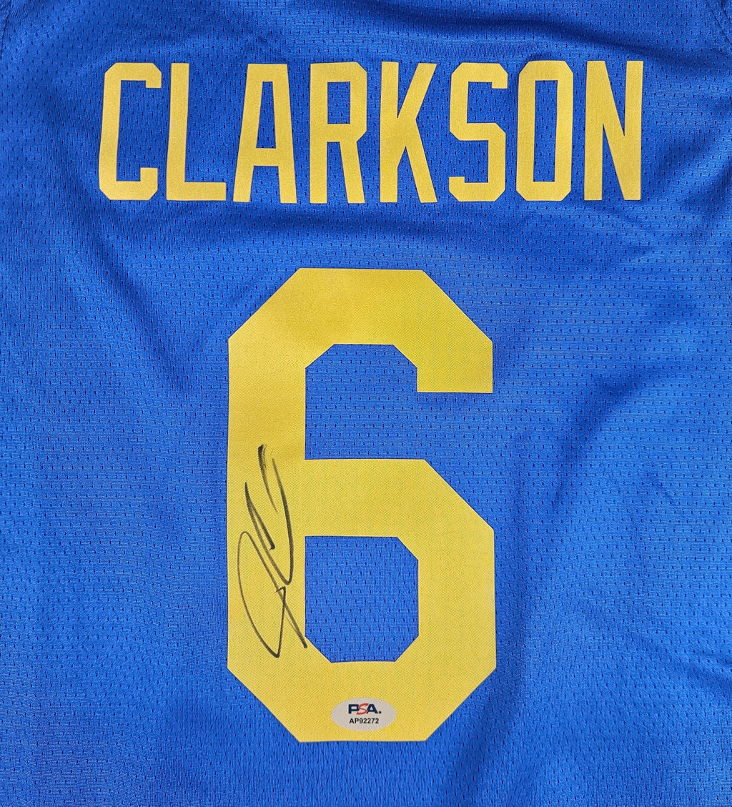 Jordan Clarkson Signed Autographed Philippines National Team Jersey PSA Certified