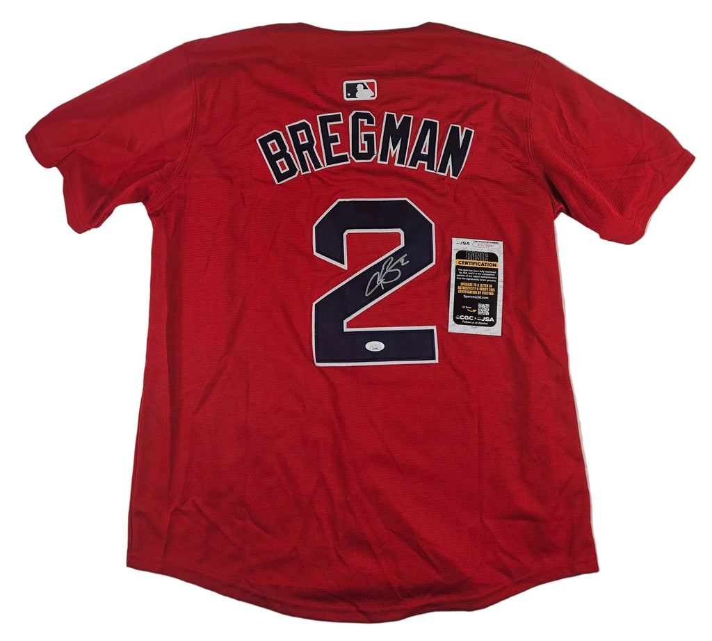 Alex Bregman Signed Autographed Boston Red Sox Jersey JSA COA