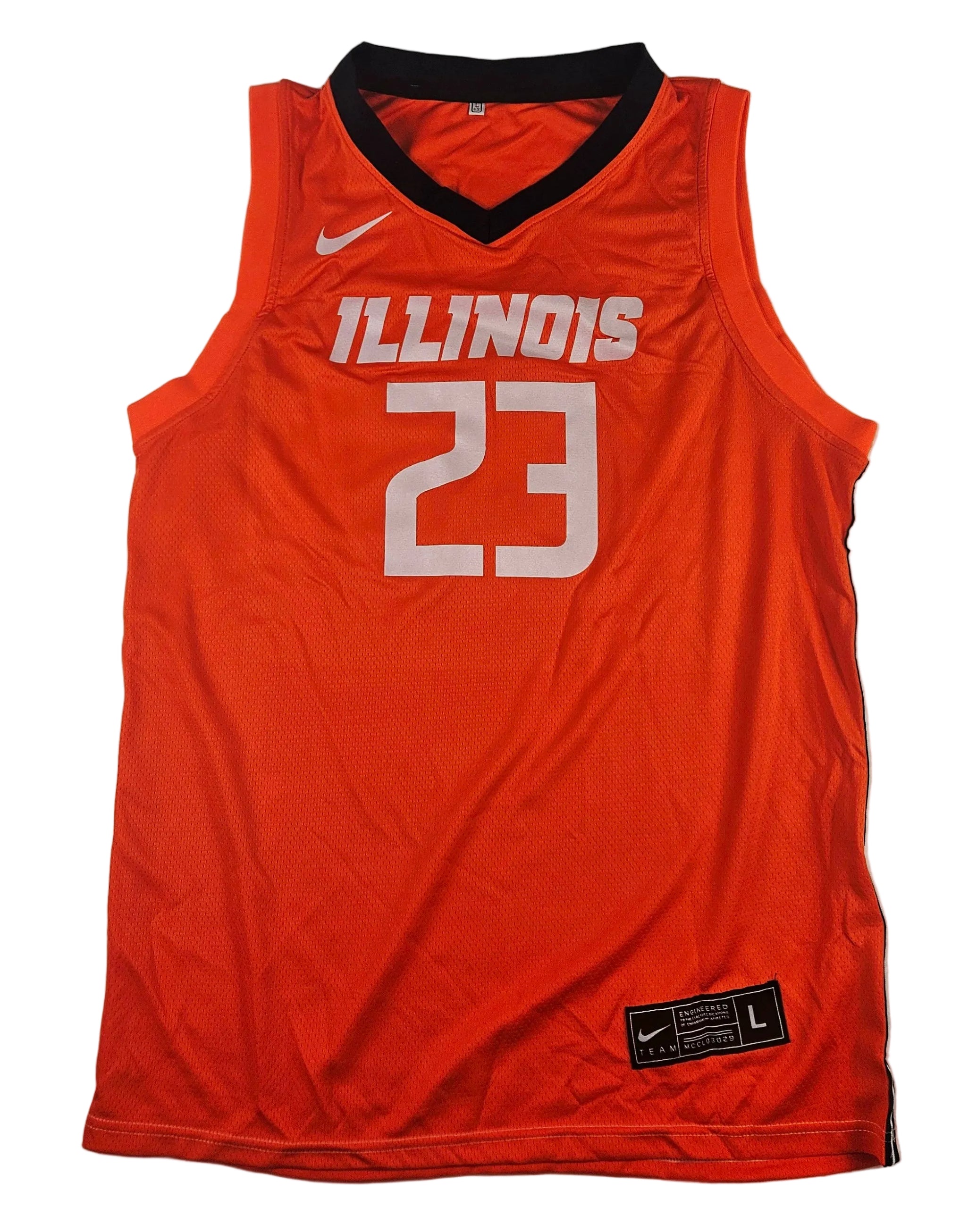 Keaton Wagler Signed Autographed Illinois Fighting Illini Jersey PSA Certified