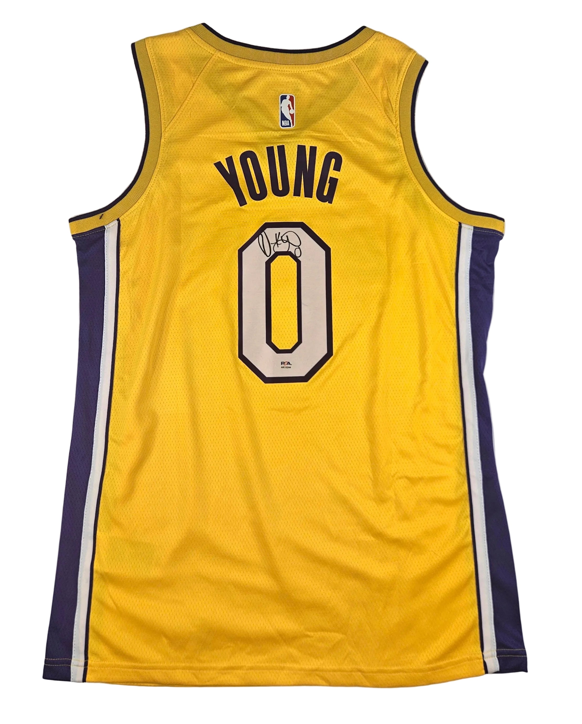 Nick Young Signed Autographed Los Angeles Lakers Jersey PSA Certified
