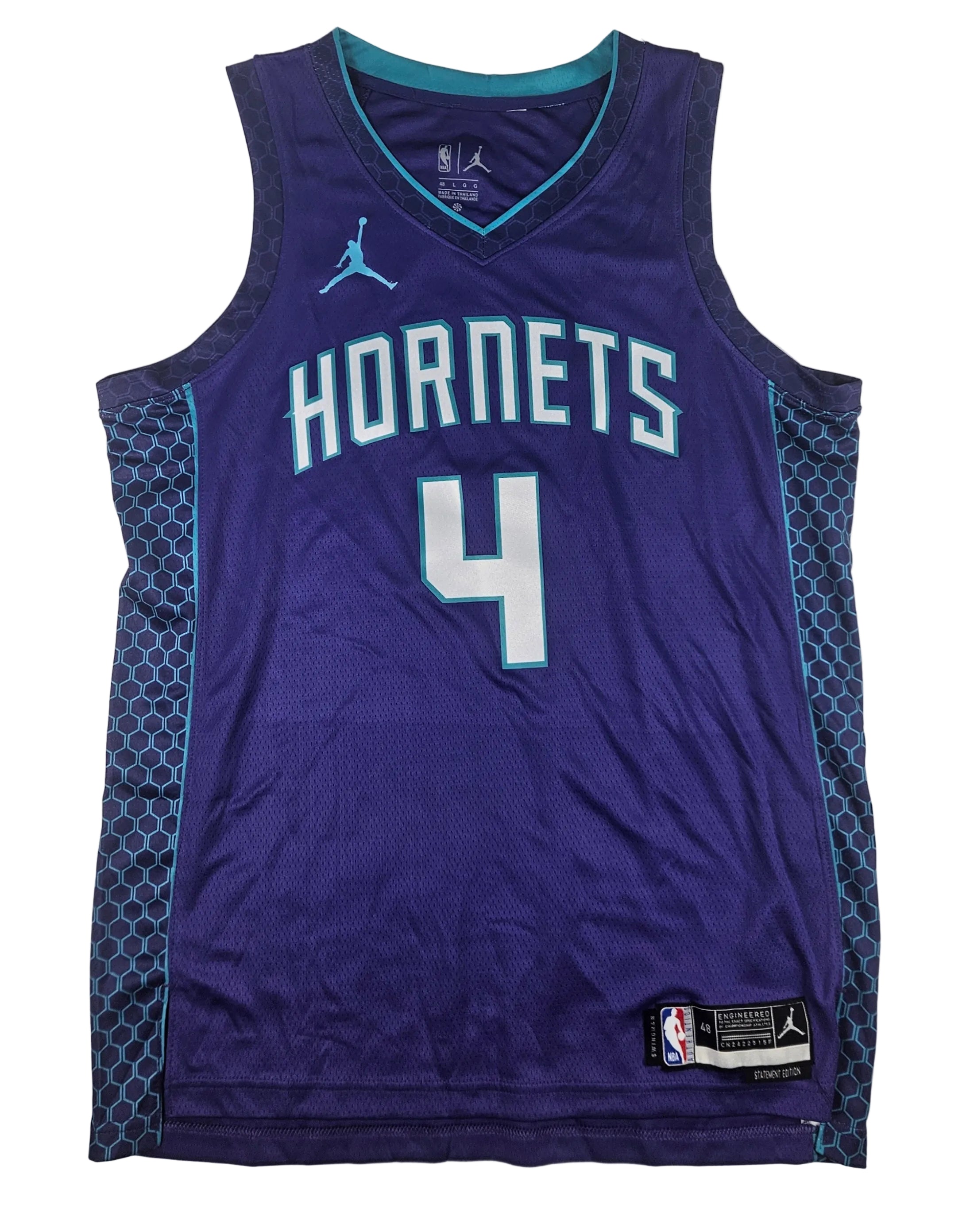 Sion James Signed Autographed Charlotte Hornets Jersey JSA COA