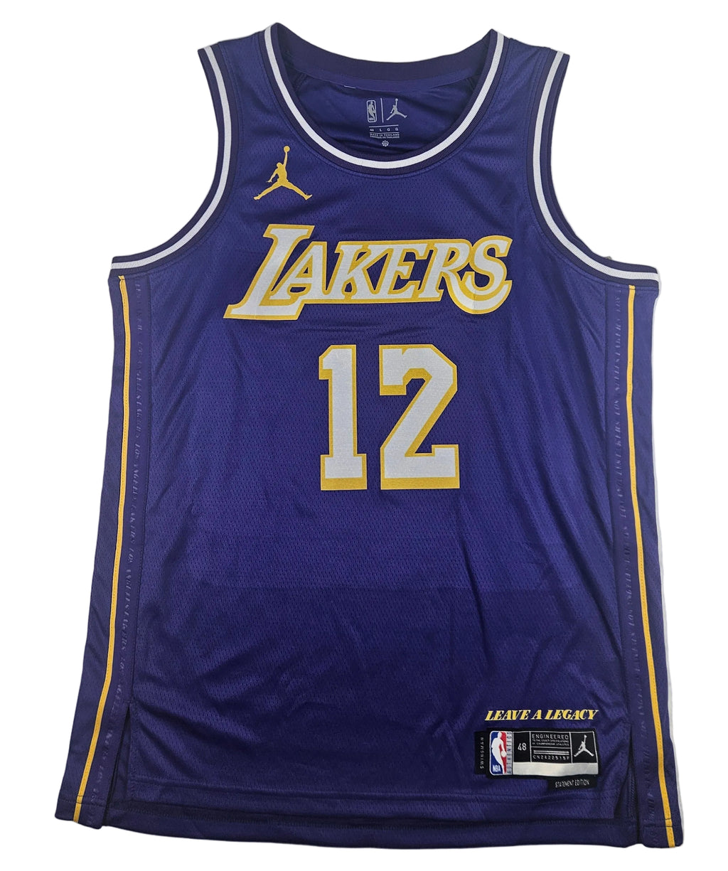 Jake LaRavia Signed Autographed Los Angeles Lakers Jersey PSA Certified