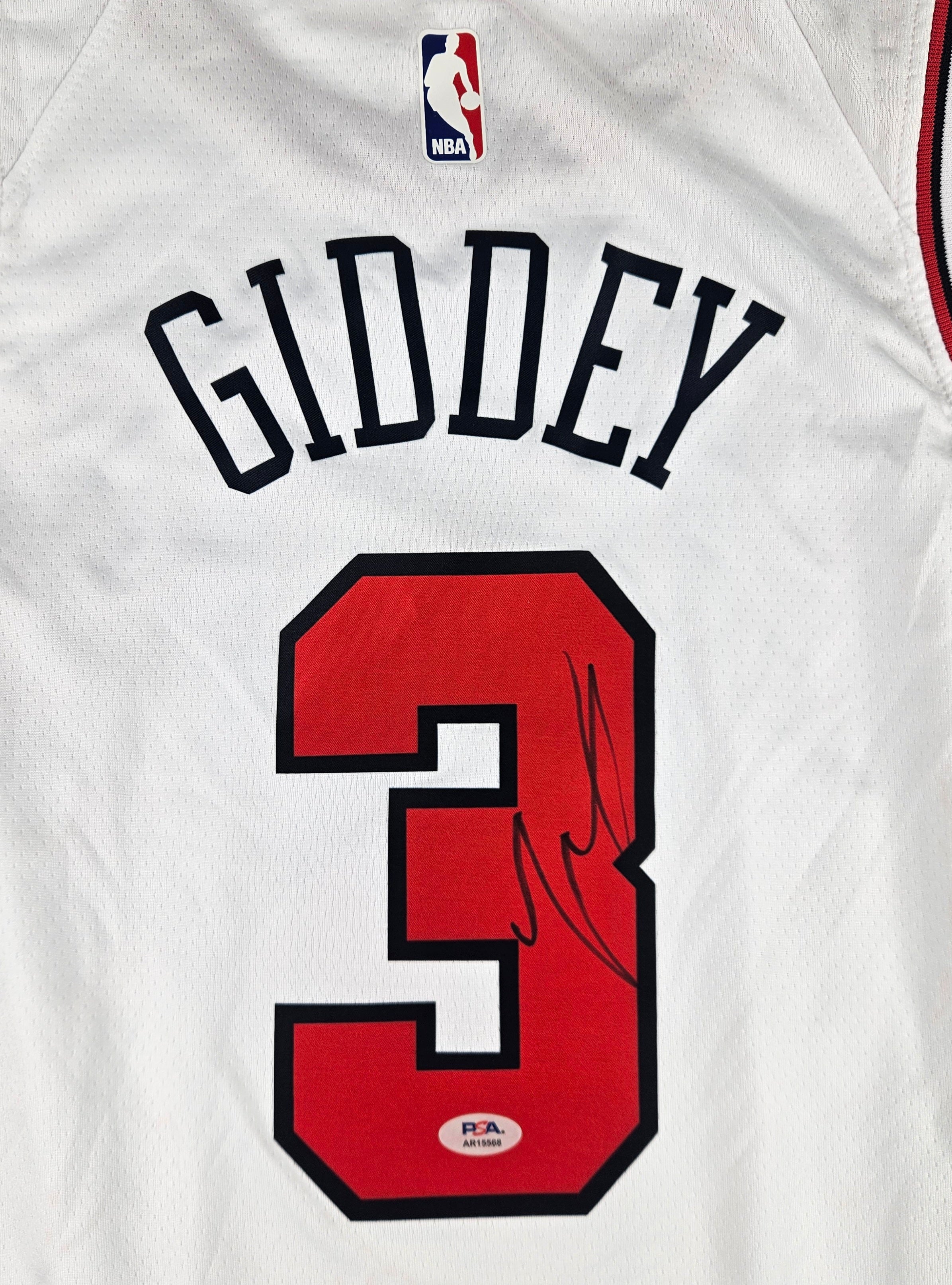 Josh Giddey Signed Autographed Chicago Bulls Jersey PSA Certified