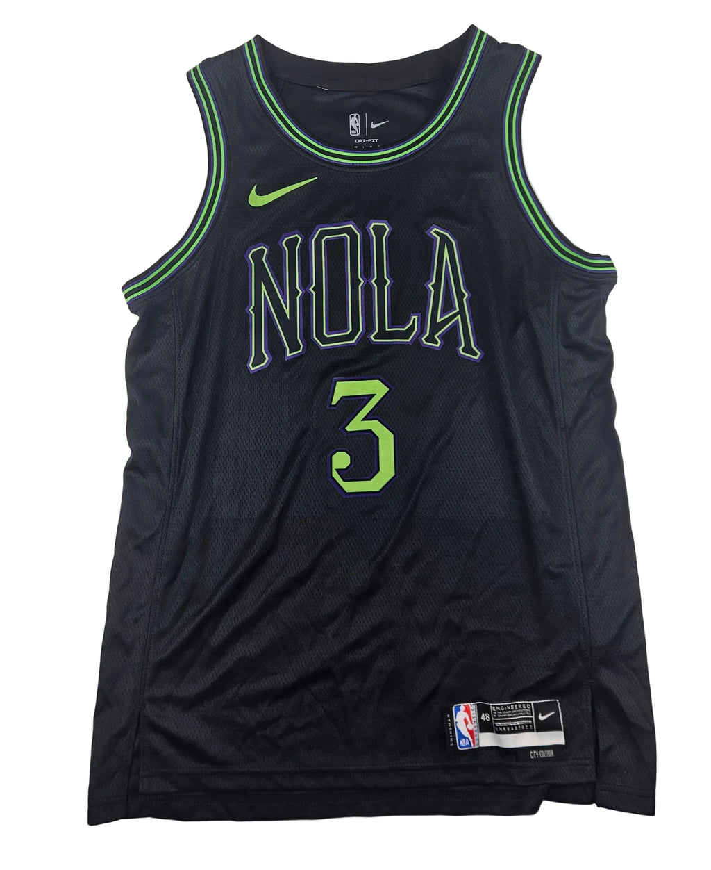 Jordan Poole Signed Autographed New Orleans Pelicans Jersey JSA COA