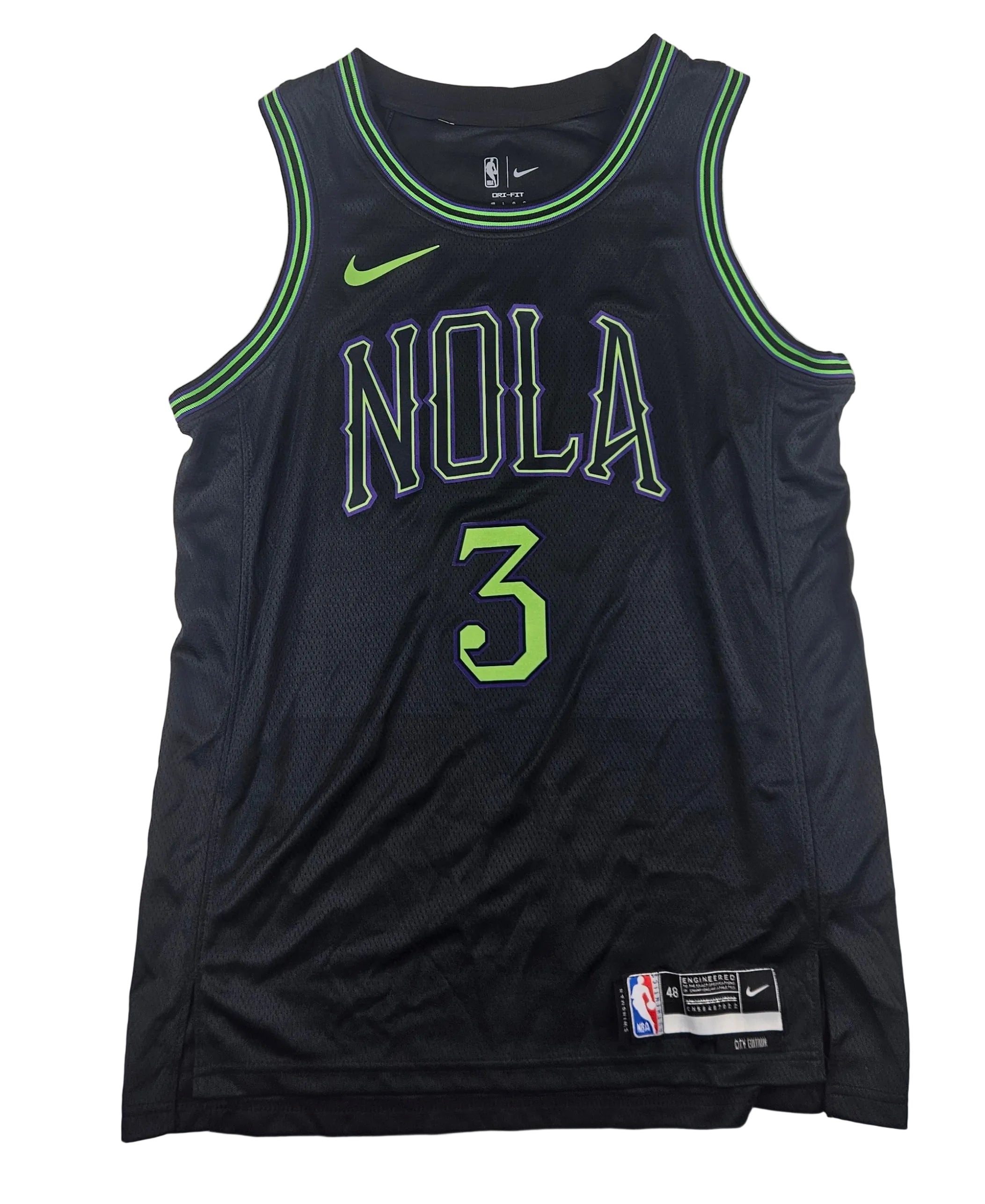 Jordan Poole Signed Autographed New Orleans Pelicans Jersey JSA COA