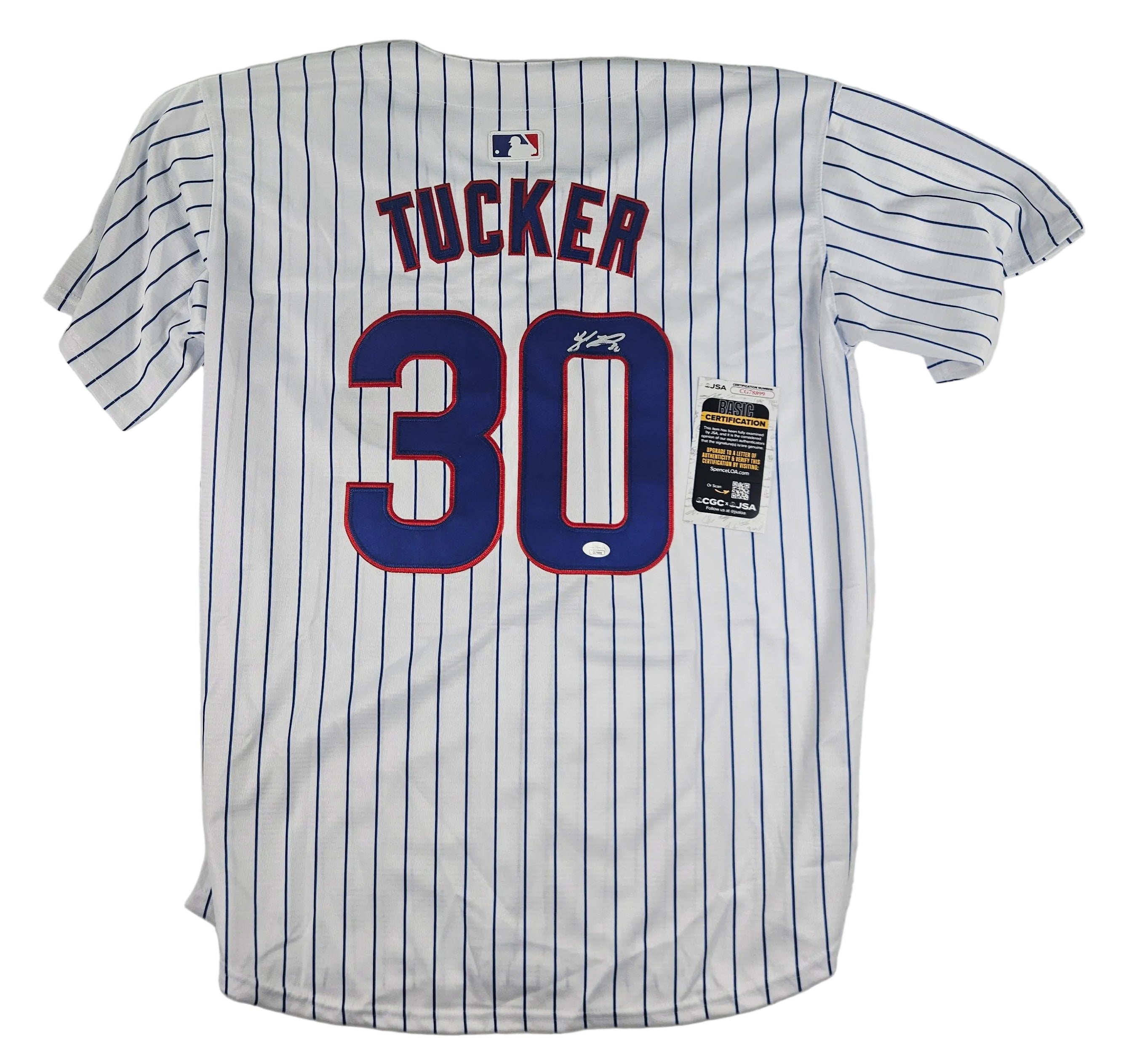 Kyle Tucker Signed Autographed Chicago Cubs Jersey JSA COA