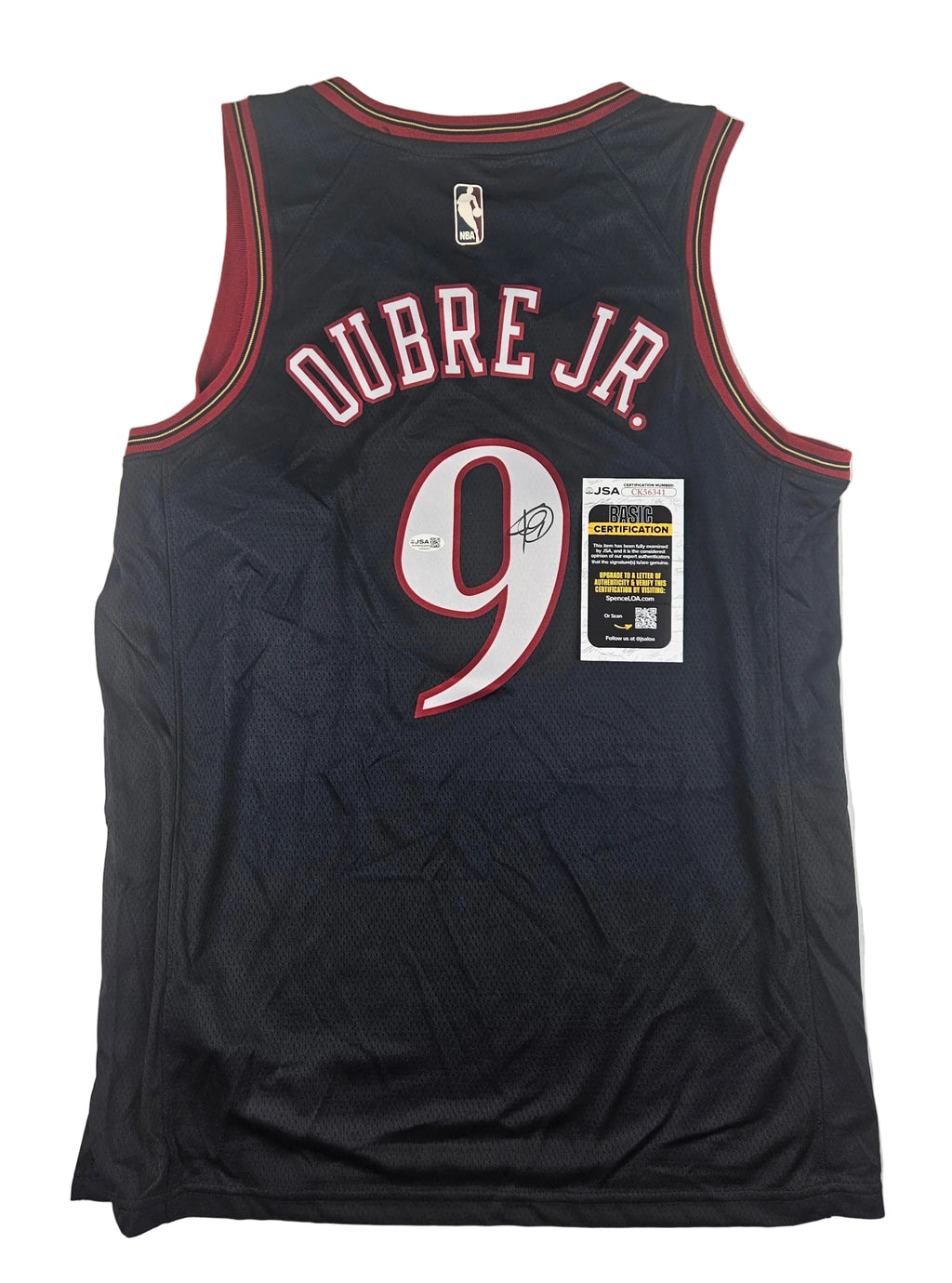 Kelly Oubre Jr Signed Autographed Philadelphia 76ers Jersey JSA COA
