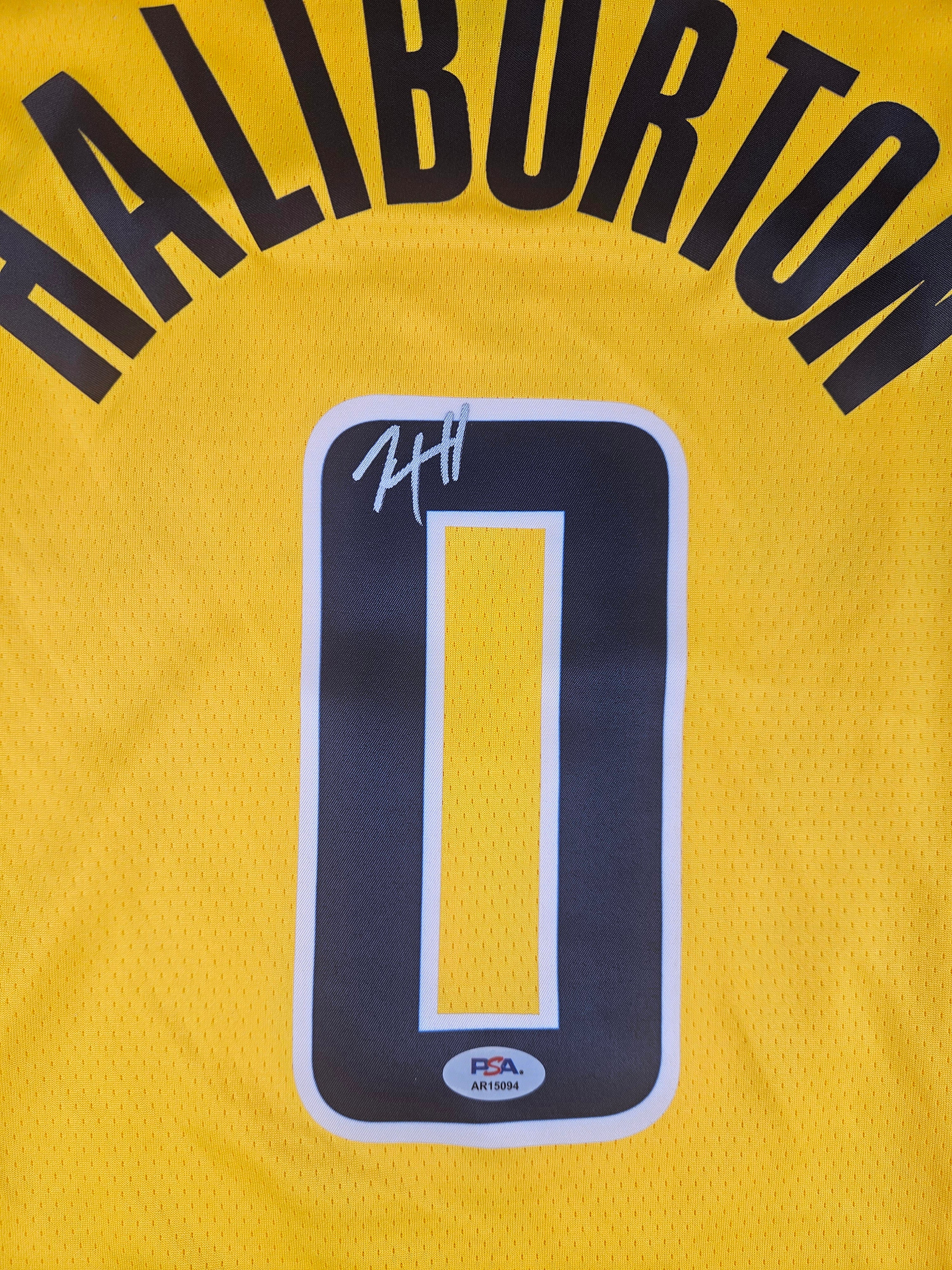 Tyrese Haliburton Signed Autographed Indiana Pacers Jersey PSA Certified