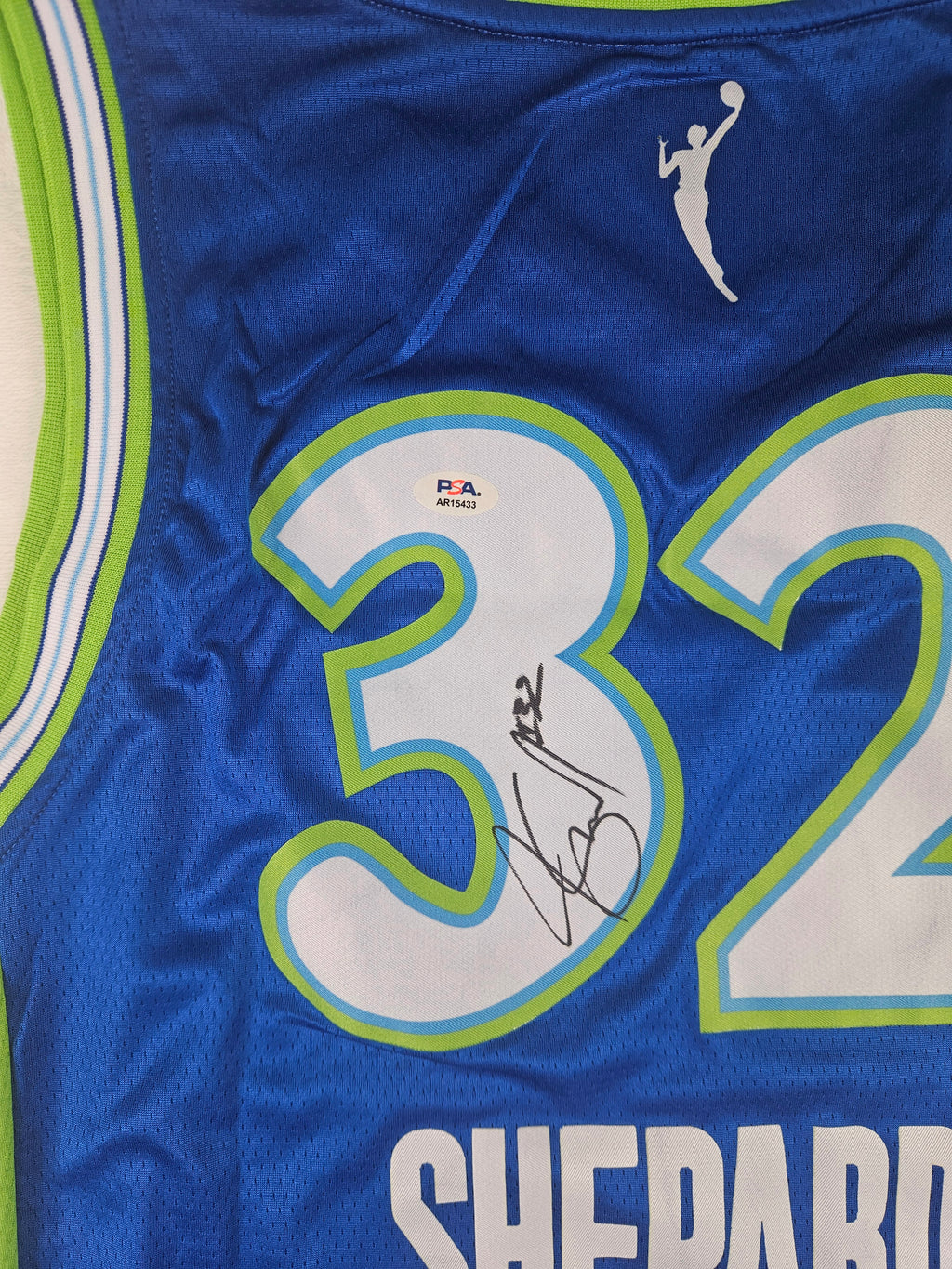 Jessica Shepard Signed Autographed Dallas Wings Jersey PSA Certified