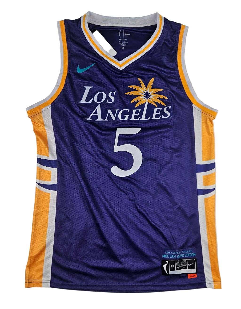 Dearica Hamby Signed Autographed Los Angeles Sparks Jersey PSA Certified