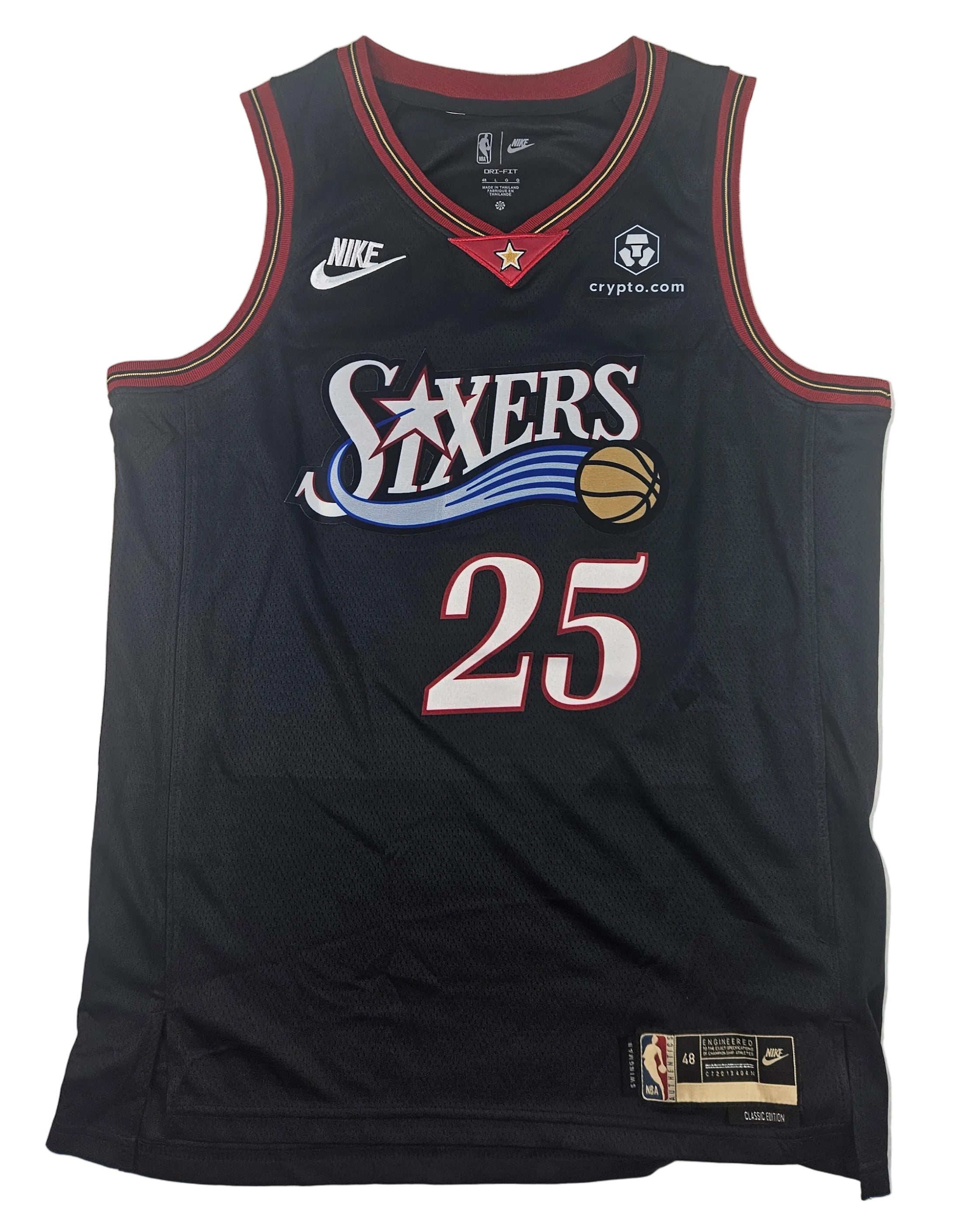 Dominick Barlow Signed Autographed Philadelphia 76ers Jersey JSA COA
