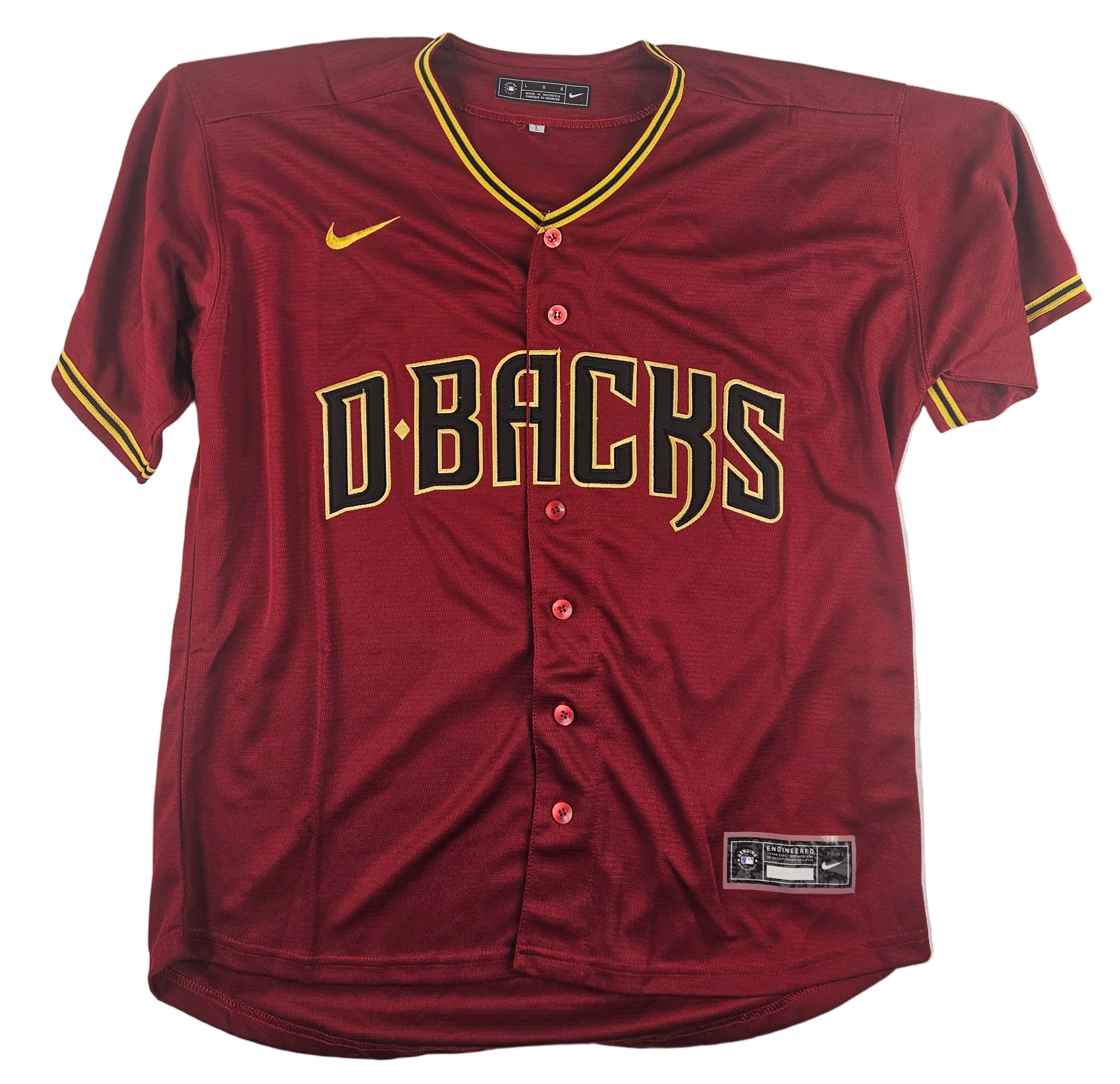 Ketel Marte Signed Autographed Arizona Diamondbacks Jersey JSA COA