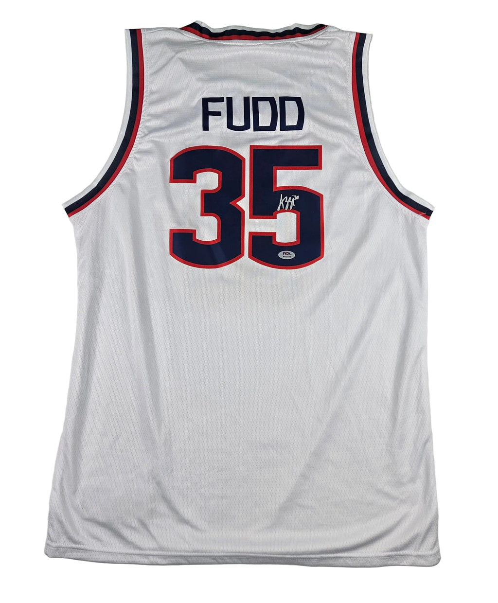 Azzi Fudd Signed Autographed Uconn Huskies Jersey PSA Certified