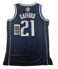 Daniel Gafford Signed Dallas Mavericks Jersey Autographed JSA COA
