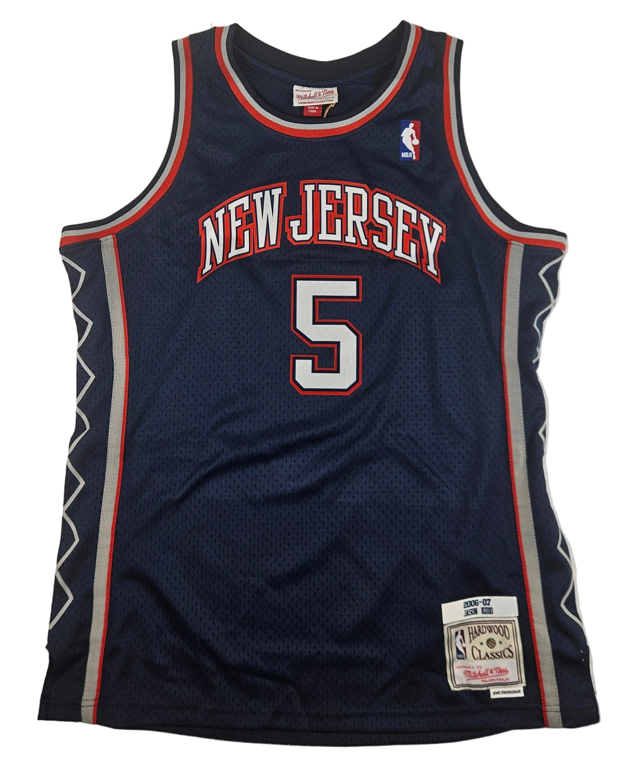Jason Kidd Signed Autographed New Jersey Nets Jersey JSA COA