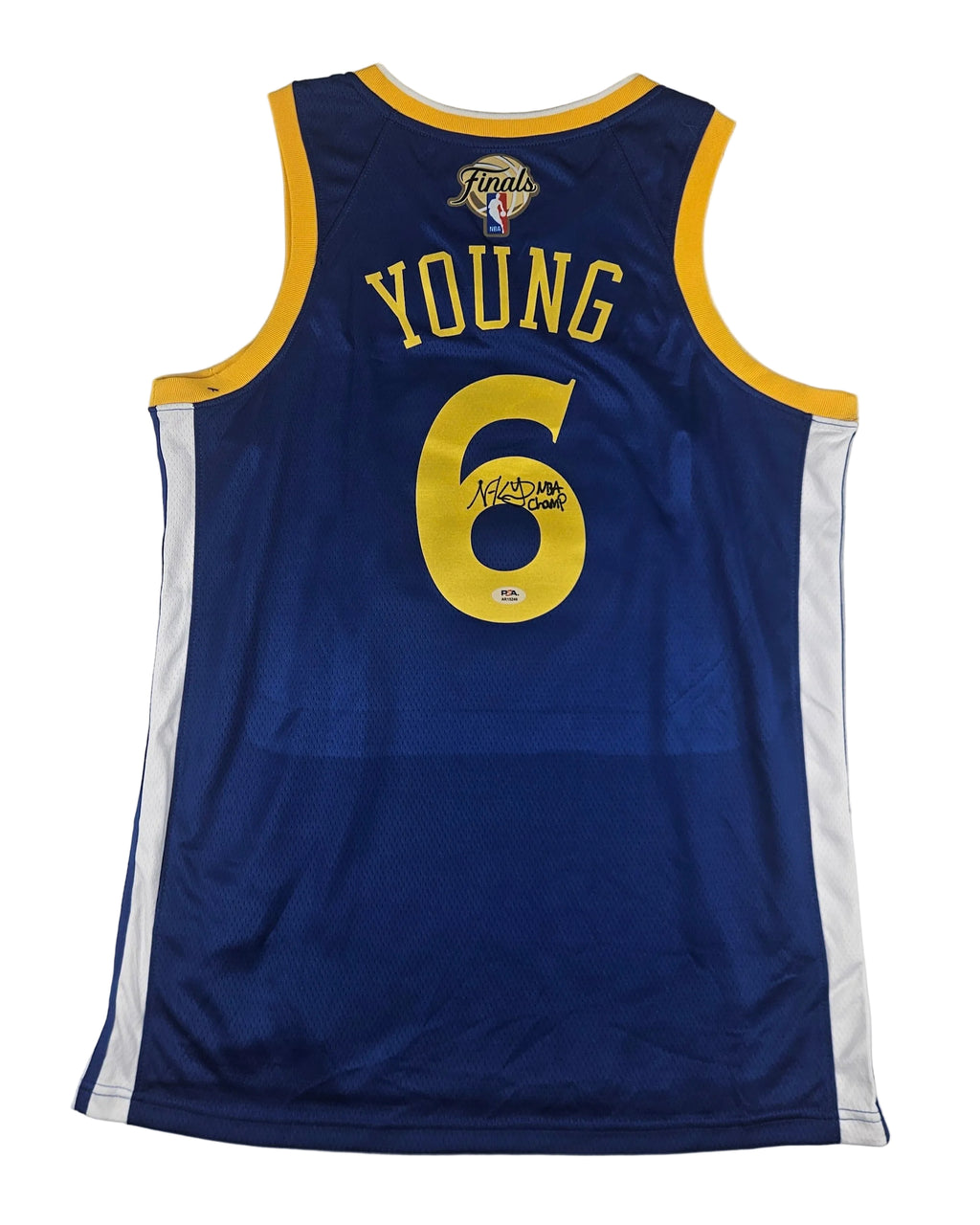Nick Young Signed Autographed Golden State Warriors Jersey PSA Certified
