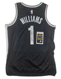 Ziaire Williams Signed Autographed Jersey Brooklyn Nets JSA COA
