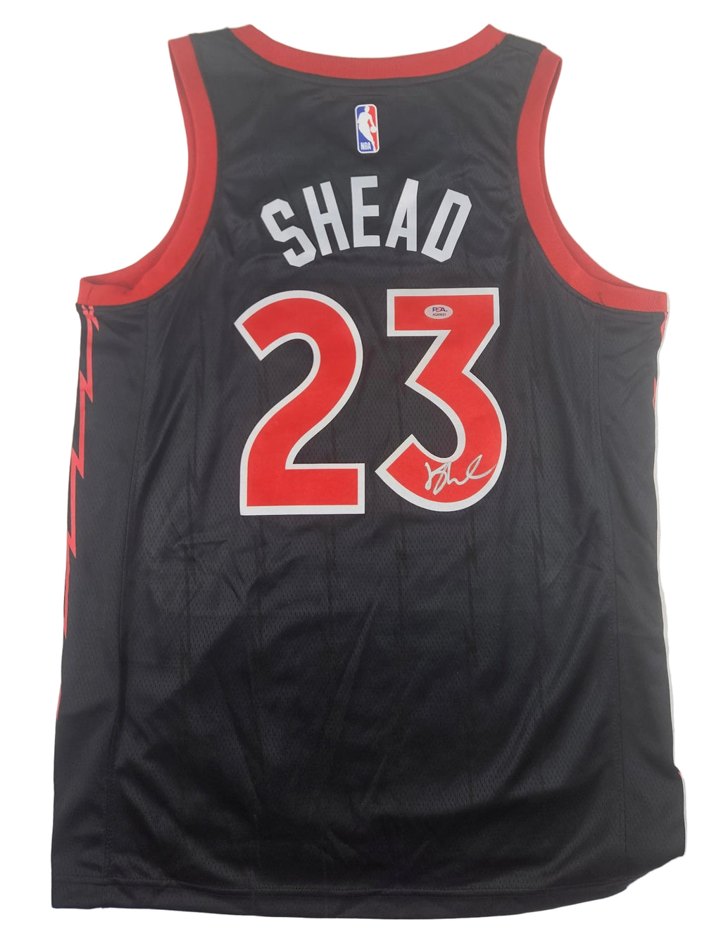 Jamal Shead Signed Autographed Toronto Raptors Jersey PSA Certified