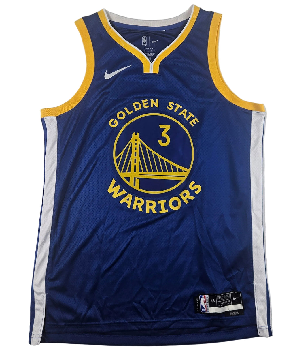 Will Richard Signed Autographed Golden State Warriors Blue Jersey JSA COA