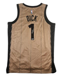 Gradey Dick Signed Autographed Toronto Raptors Jersey PSA Certified