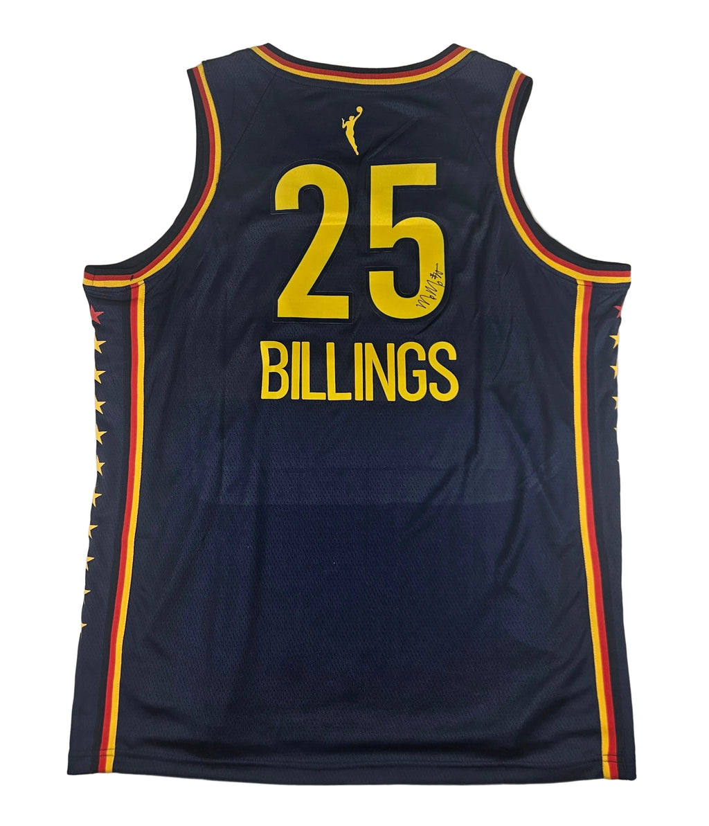 Monique Billings Signed Autographed Indiana Fever Wnba Jersey
