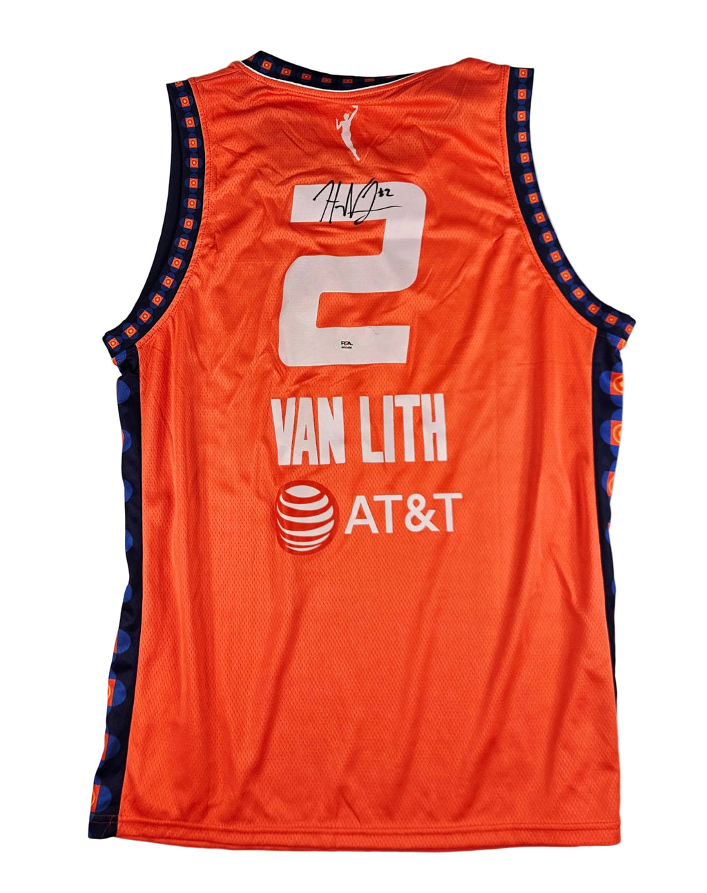 Hailey Van Lith Signed Autographed Connecticut Sun Wnba Jersey PSA Certified