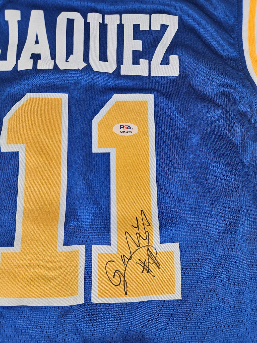 Gabriela Jaquez Signed Autographed UCLA Bruins Jersey  PSA Certified