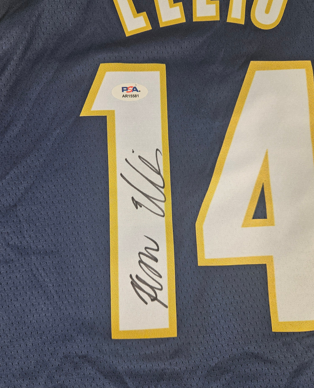 Keon Ellis Signed Autographed Cleveland Cavaliers Jersey PSA Certified