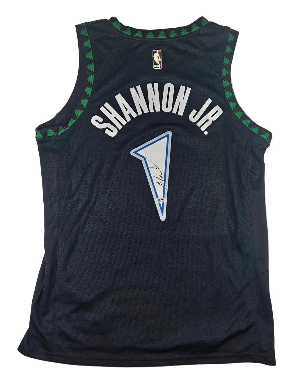 Terrence Shannon Jr Signed Autographed Minnesota Timberwolves Jersey PSA