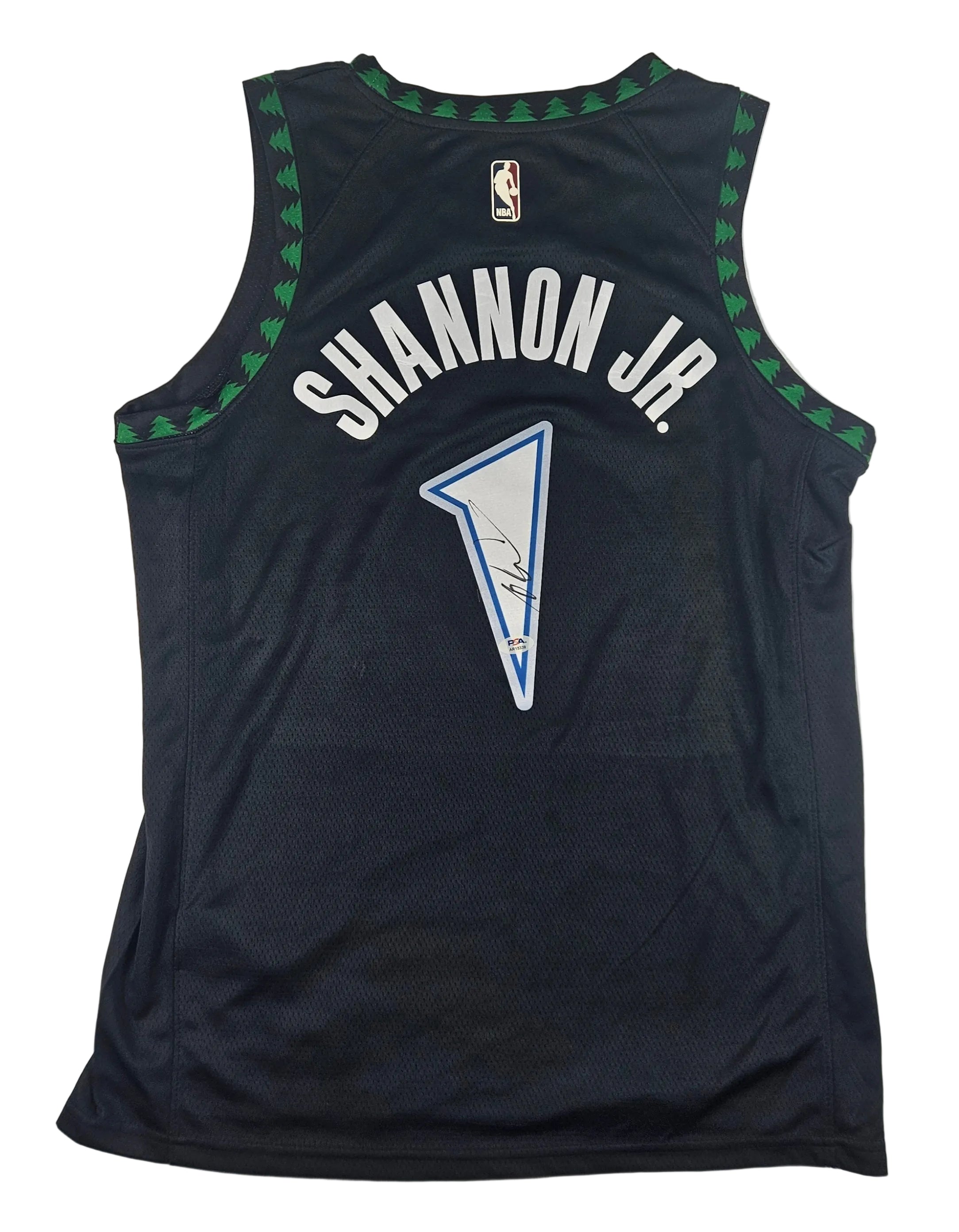 Terrence Shannon Jr Signed Autographed Minnesota Timberwolves Jersey PSA