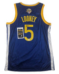 Kevon Looney Signed Autograph Golden State Warriors Jersey JSA COA
