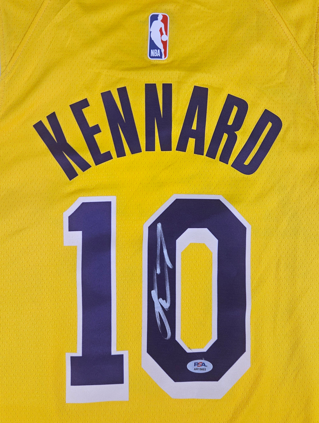 Luke Kennard Signed Autographed Los Angeles Lakers Jersey PSA Certified