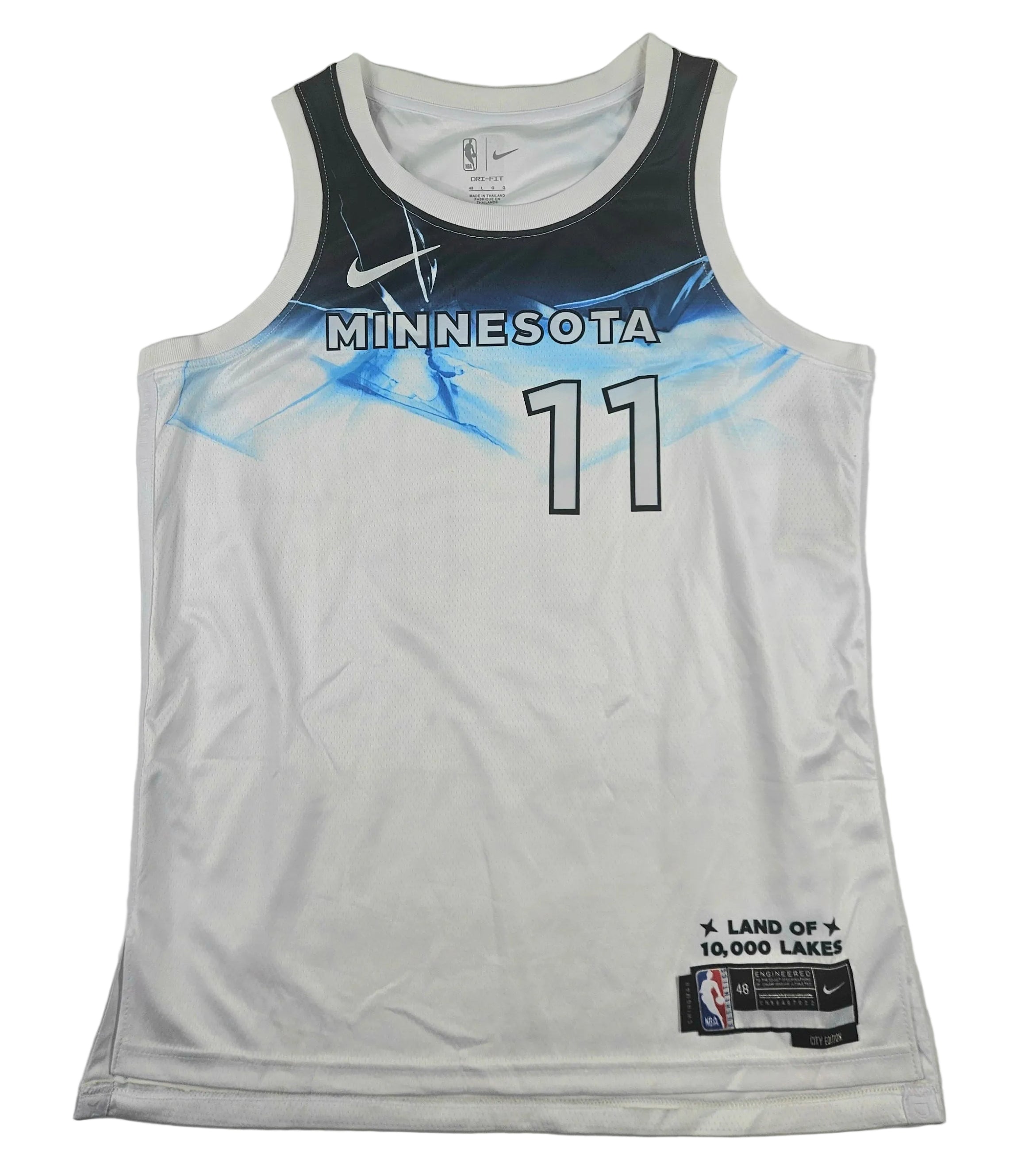 Naz Reid Signed Autographed Minnesota Timberwolves Jersey JSA COA