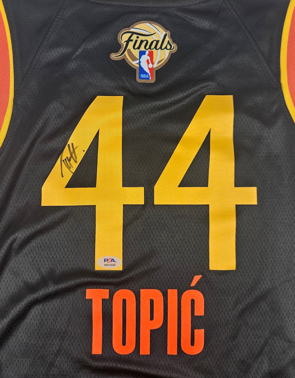 Nikola Topic Signed Autographed Oklahoma City Thunder Jersey PSA Certified