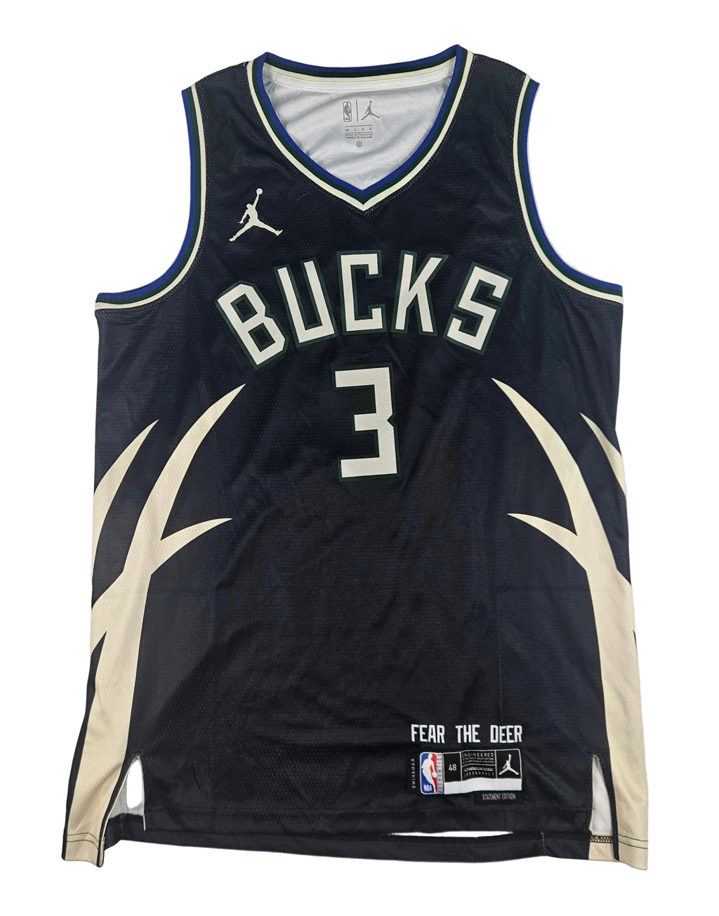 Myles Turner Signed Autographed Milwaukee Bucks Jersey PSA Certified