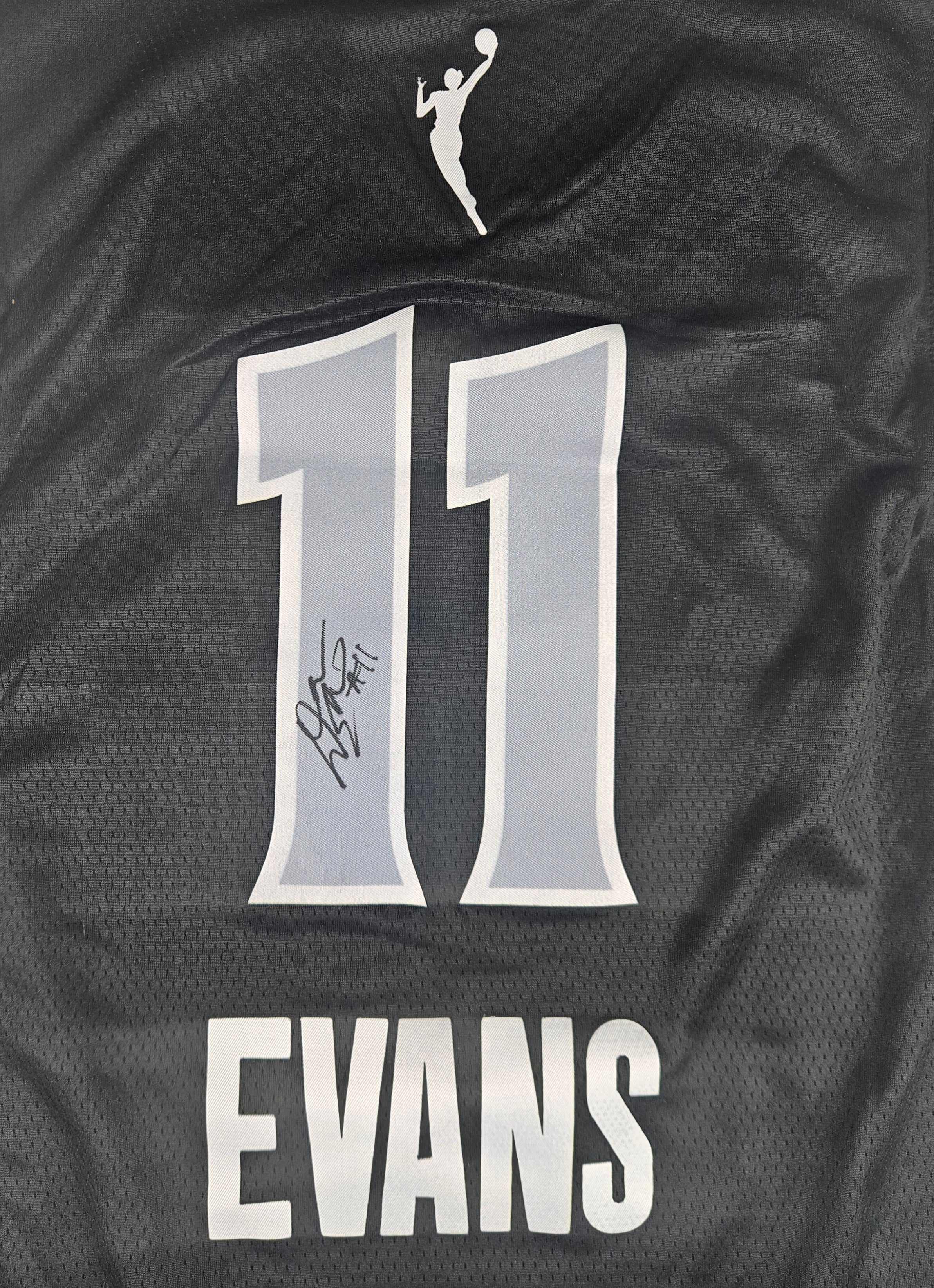 Dana Evans Signed Autographed Las Vegas Aces Wnba Jersey
