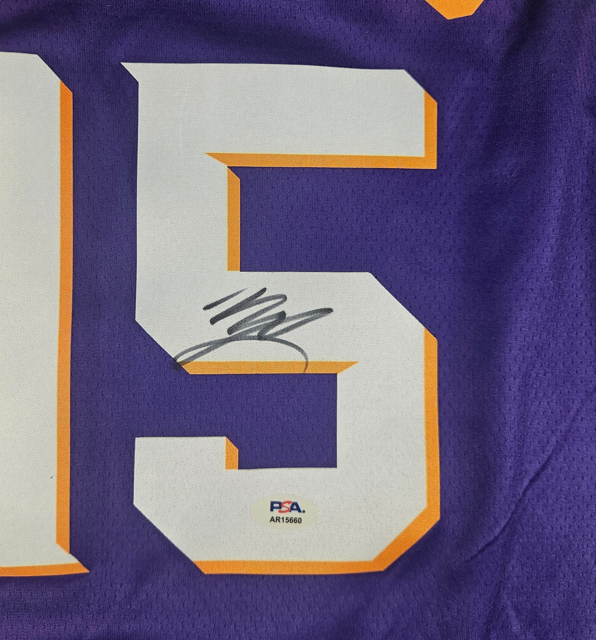 Mark Williams Signed Autographed Phoenix Suns Jersey PSA Certified