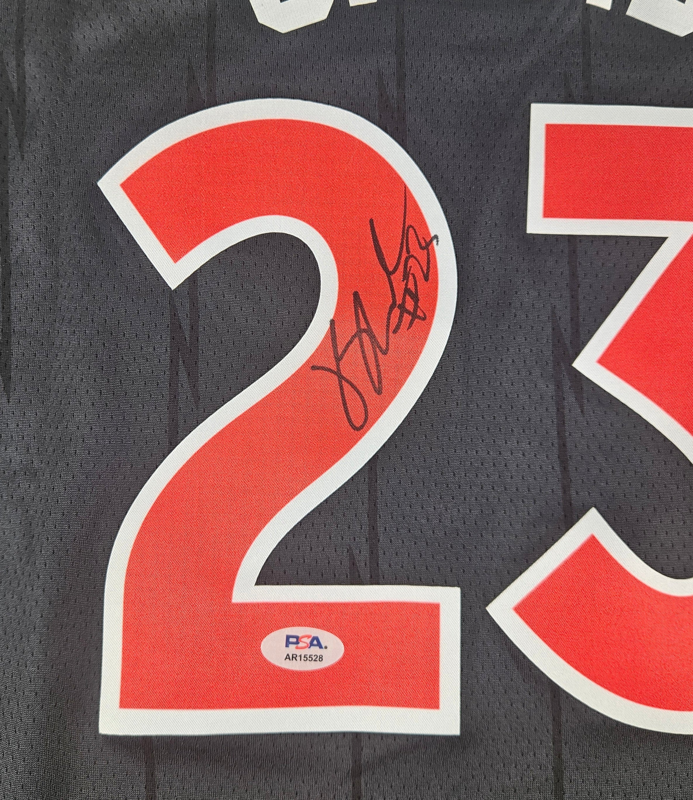 Jamal Shead Signed Autographed Toronto Raptors Jersey PSA Certified