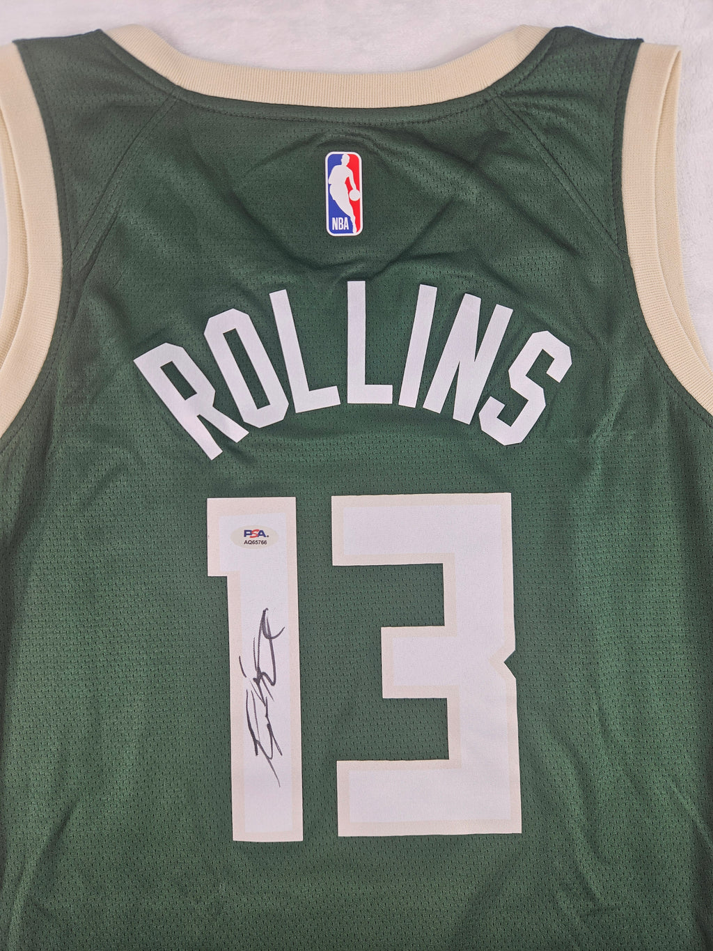Ryan Rollins Signed Autographed Milwaukee Bucks Jersey PSA Certified