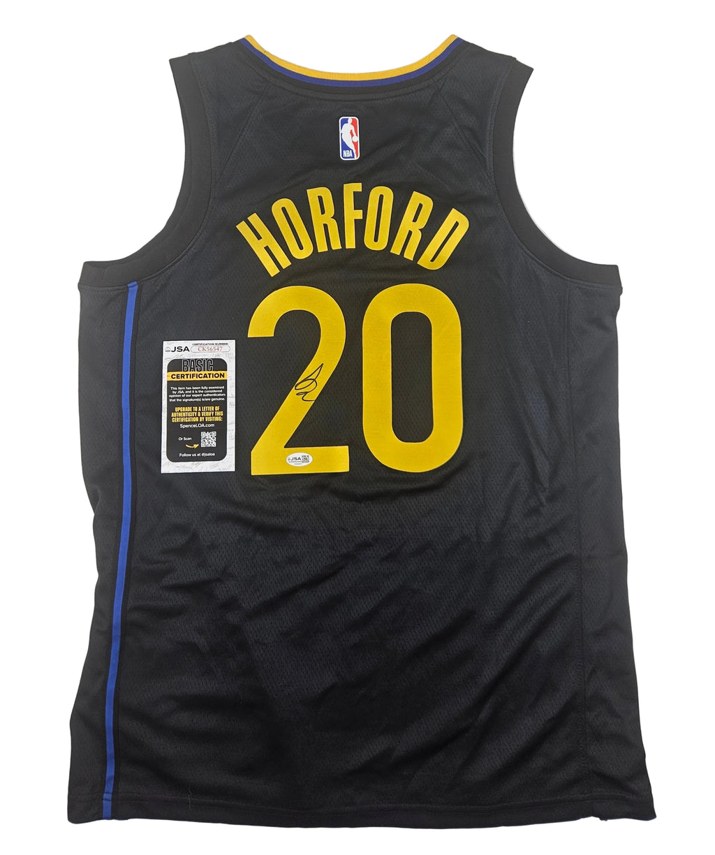 Al Horford Signed Autograph Golden State Warriors Jersey JSA COA